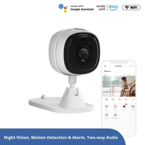 SONOFF CAM Slim | Vigila Todo con Estilo