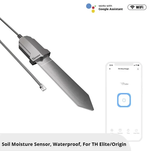 SONOFF MS01 ⚡ Sensor Inteligente de Humedad del Suelo