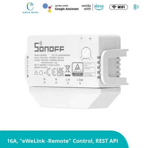 SONOFF MINI R3 ⚡ Interruptor Inteligente Compacto y Versátil