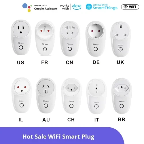 SONOFF S26 WiFi Smart Plug⚡Control Total EU/US/UK/CN/AU/IT/CH/BR