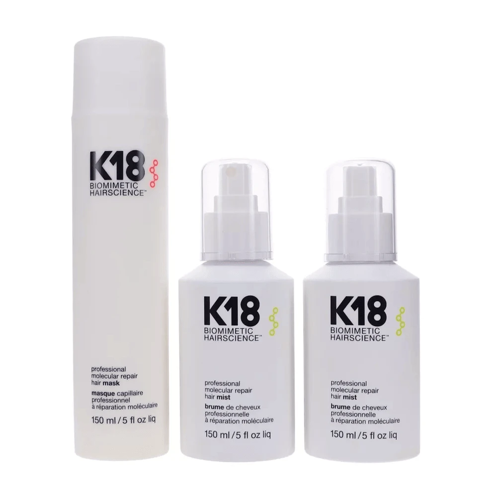 k18 PRO Peptide Starter Kit (450ml) - Revive tu Cabello en 4 Minutos✨