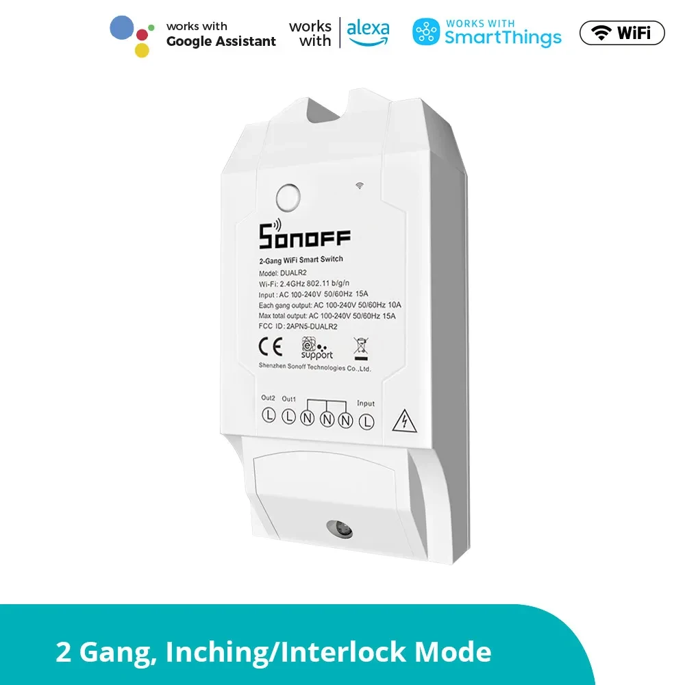 SONOFF DUALR2 ⚡ Control Inteligente para Dos Dispositivos