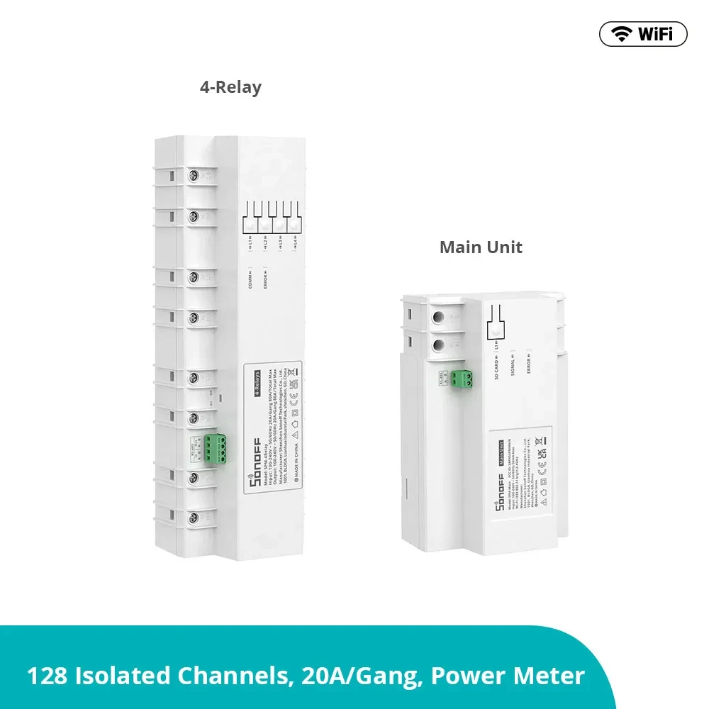 SONOFF Smart Stackable ⚡ Medidor de Energía Inteligente y Apilable